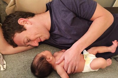 Mark Zuckerberg boasts he can change a nappy in 20 seconds
