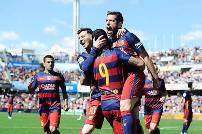 Luis Suarez Hat-Trick Fires Barcelona to Their 24th La Liga Title