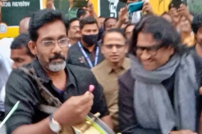 At Ghar Banduk Biryani’s Promotions, Nagraj Manjule Plays Halgi; Watch