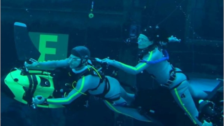 Latest Pics from 'Avatar' Set Show Sigourney Weaver Filming Underwater Sequence