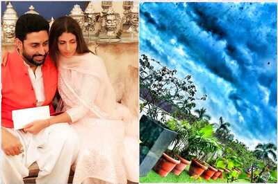 Abhishek Bachchan Posts Another Sky Pic from Hospital, Sister Shweta Asks Him to 'Hang in There'