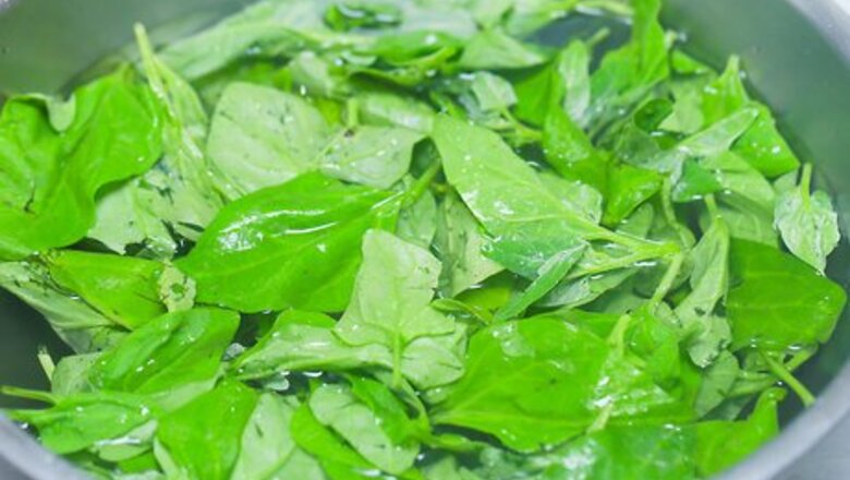 How to Freeze Spinach