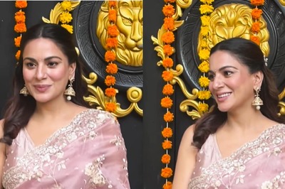 Shraddha Arya, In Traditional Attire, Arrives At Ektaa Kapoor's House For Ganesh Chaturthi Celebrations
