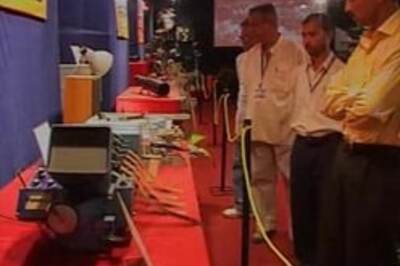 Camera exhibition clicks with IFFI-goers