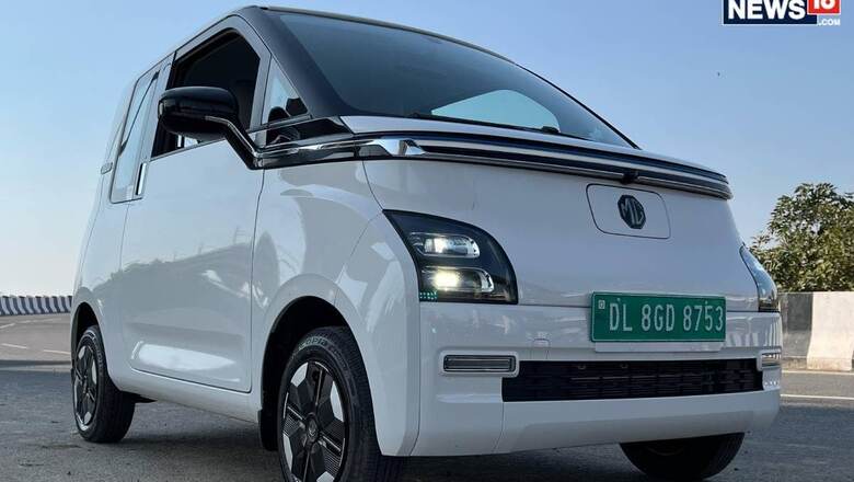 MG Comet in Pics: See Design, Features, Interior and More in Detail