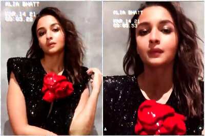 Alia Bhatt Stuns in Smokey Eyes and Shimmery Outfit at Her Birthday Bash Hosted by Karan Johar