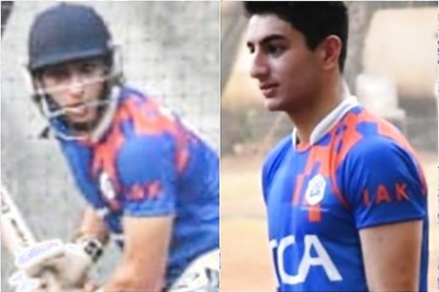 Ibrahim Ali Khan Plays Cricket in the Nets, Fans See Glimpse of Mansoor Pataudi in Him