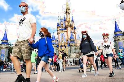 Man Charged With Spitting At Disney Guard Who Asked For Mask