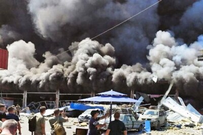 Russian Strike on Ukraine Supermarket Kills 10, Wounds 35; Zelenskyy Vows 'Accountability For Terror'