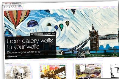 Amazon launches site for purchase of fine art