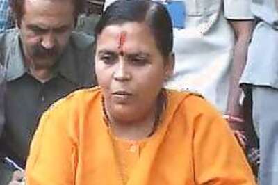 Uma gives BJP bypoll-ar disorder