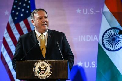 US Secy of State Mike Pompeo Struck by India's Entrepreneurship, Energy, Expectations for Brighter Future