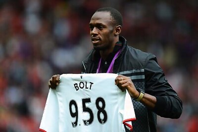 Usain Bolt wants to be professional footballer