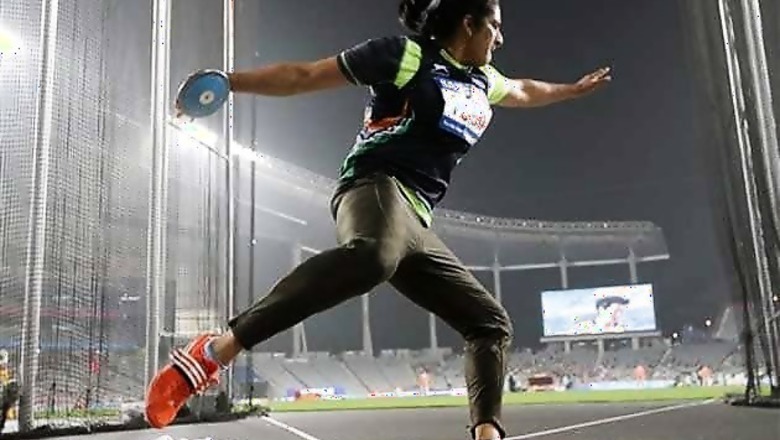 Asian Games: Discus thrower Seema Punia wins gold
