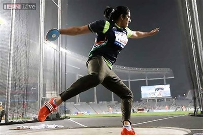Asian Games: Discus thrower Seema Punia wins gold
