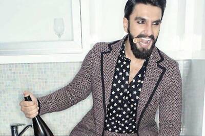 Ranveer Singh is Painting the Town Red in His Latest Photoshoot, See Pic