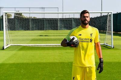 Liverpool Sign Goalkeeper Alisson in Record 72.5-million-euro Deal