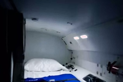 Where Flight Crew Members Rest And How These Secret Compartments Look Like