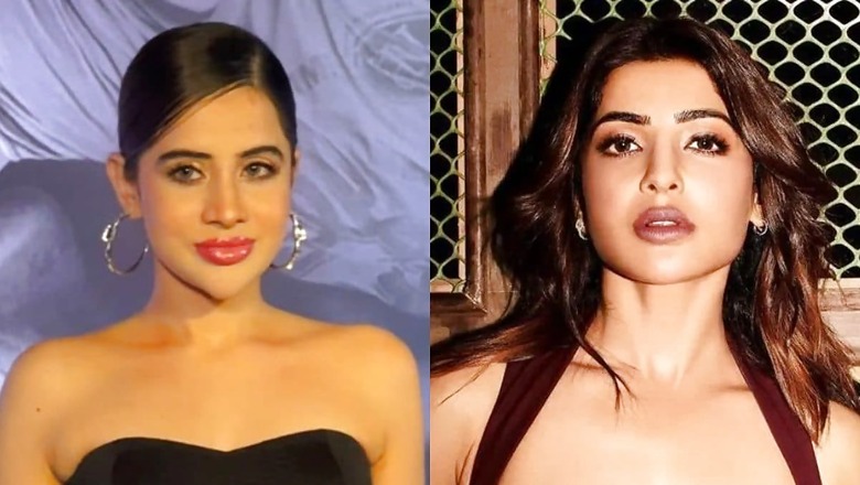 Urfi Javed Reveals She's Friends With Samantha Ruth Prabhu: 'Sam Is The Best, Humari Baatein...' | Watch