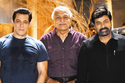 Salman Khan's Swag Is Unmissable in This 'Mega Click' With Chiranjeevi from Godfather Sets