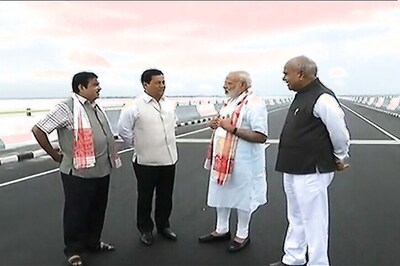 PM Modi Inaugurates Dhola-Sadiya Link, India's Longest Bridge at 9.15 km