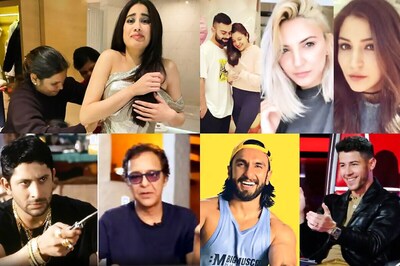 Janhvi Kapoor Struggles to Fit Into Her Dress, Julia Michaels Reacts to Vamika's First Pic