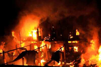 SSB Camp Office, 45 Shops Gutted in Massive Fire in Jammu's Doda District
