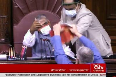TMC's Derek O'Brien Tries to Tear Up Rule Book in RS, Govt Mulls Motion Against Heckling MPs