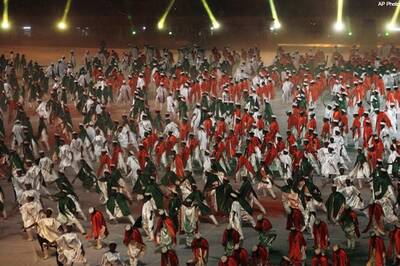 CWG: The rangoli that left everyone spellbound