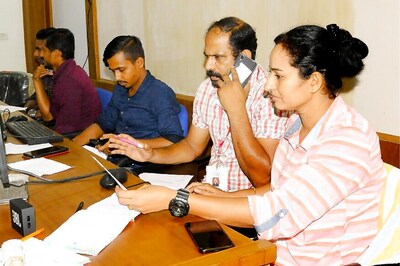 IWL Winning-coach Priya PV Volunteering at Helpline Centre During Coronavirus Crisis