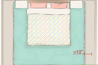 How to Place a Rug Under a Bed