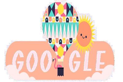 Google Doodle Celebrates Northern Hemisphere's Summer Season