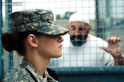 'Camp X-Ray' trailer: Kristen Stewart is the new guard at Guantanamo Bay who strikes up an unusual friendship with a detainee