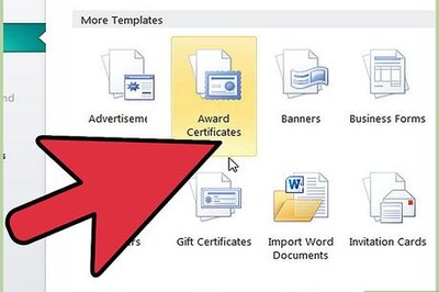 How to Make a Certificate Using Microsoft Publisher