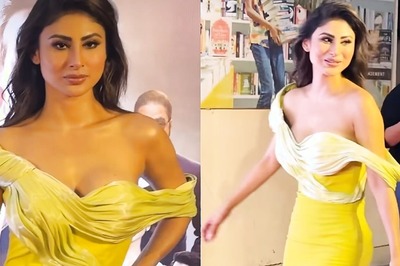 Mouni Roy Slips Into A Sexy Off Shoulder Gown For The Screening Of Her OTT Release; Watch