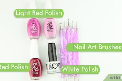 How to Paint Rose Nails