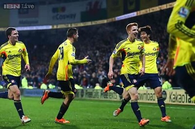 Sunderland rally to draw 2-2 at Cardiff