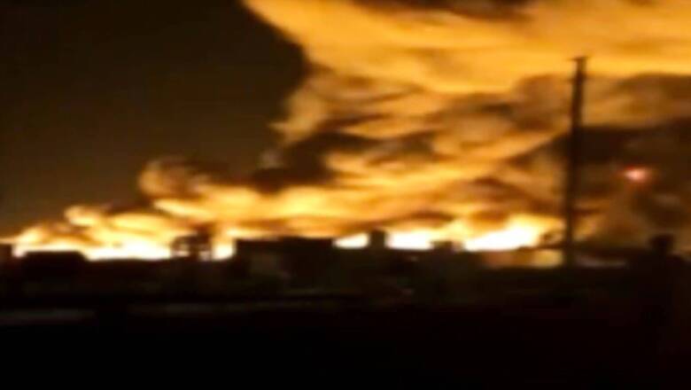 Massive Fire at Chemical Factory in Faridabad, 15 Fire Tenders Rushed