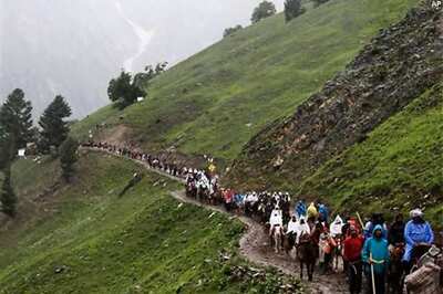 Amarnath Yatra suspended for second day from Jammu