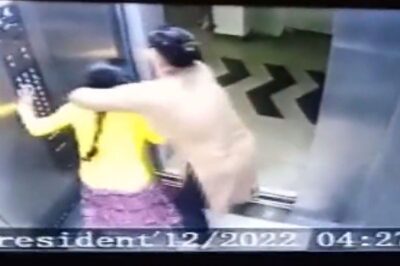 WATCH | Woman Drags, Thrashes Domestic Help in Lift of Noida Housing Society; Case Registered
