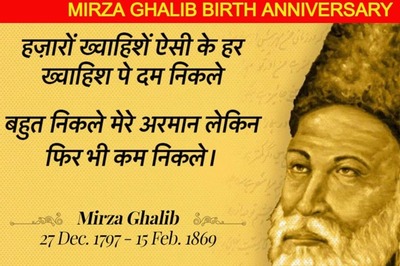 'Hazaron Khwahishein Aisī...!' Mirza Ghalib's Couplets That Transcend Time