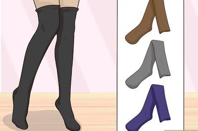 How to Wear Thigh High Socks