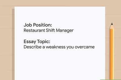 How to Write a Job Application Essay