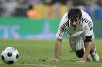 Raul left out of Spain football squad