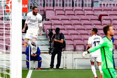 El Clasico: Real Madrid Beat FC Barcelona at Camp Nou to go Top of La Liga Table