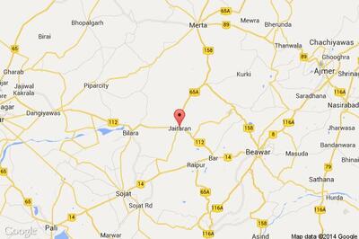 Shutdown observed in Jaitran over alleged desecration of religious idol