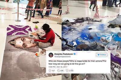 Deepika Padukone Slams Those Who Destroyed Padmavati Rangoli
