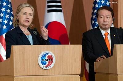 Hillary Clinton visits Seoul to discuss Korea crisis