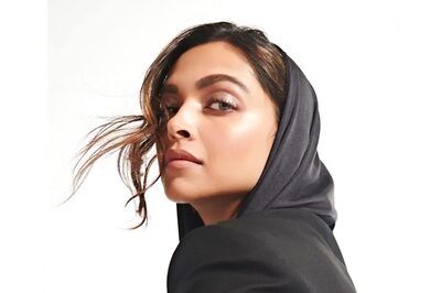 Deepika Padukone Is All up for Chic Monochrome Attire in a Sweatshirt and Cycling Shorts