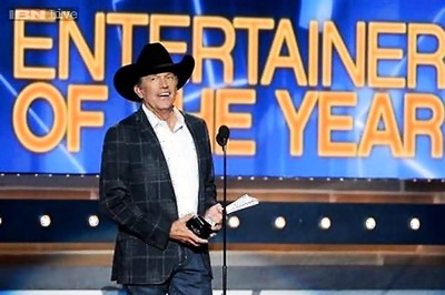 George Strait wins entertainer of the year at ACM awards